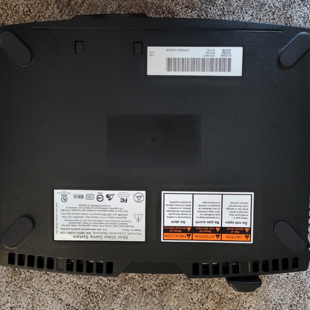 Xbox Original Console With Accessories And Manuals - Picture 4 of 11